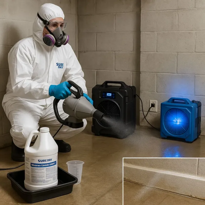 Sanitization and Odor Removal process in Sherman Oaks, CA