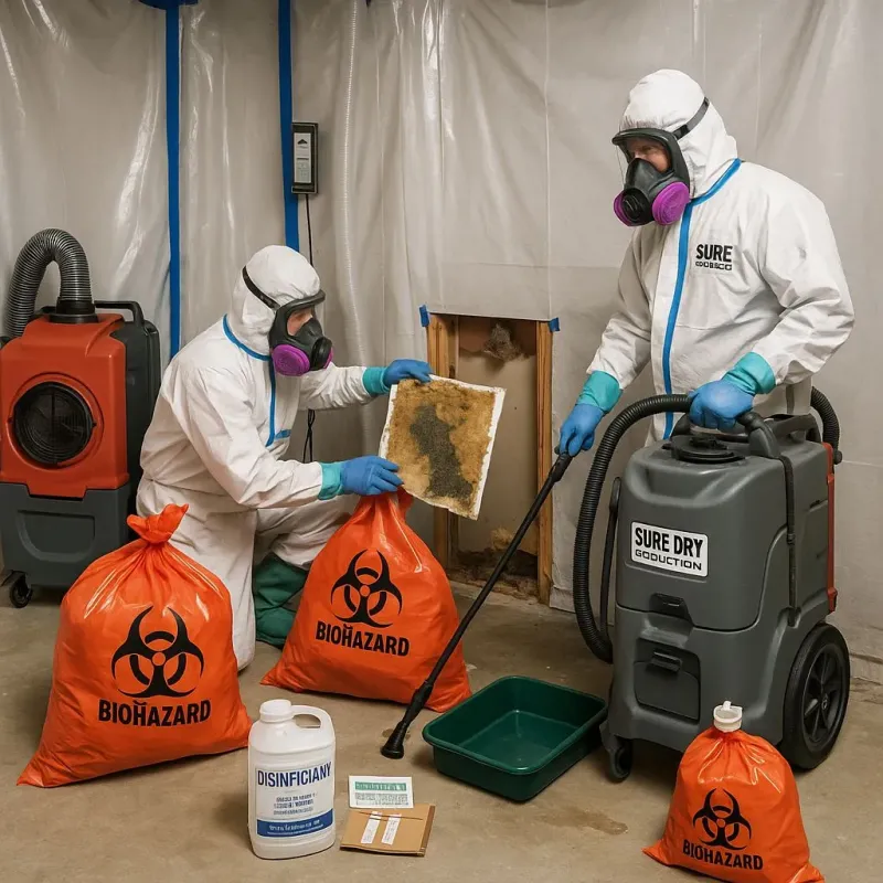 Contaminated Water Handling Protocols process in Sherman Oaks, CA
