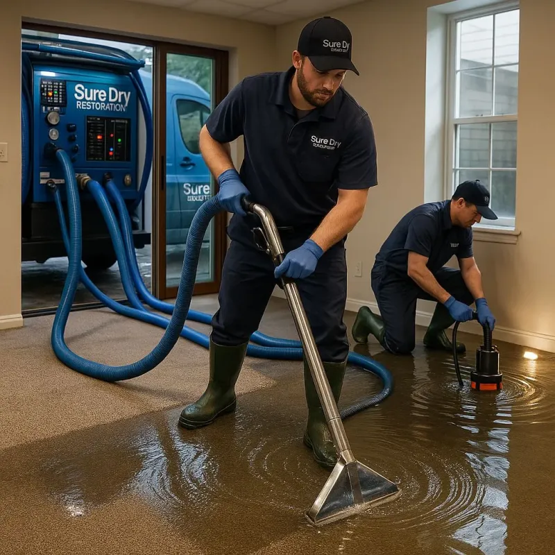 Water Extraction and Removal process in Sherman Oaks, CA